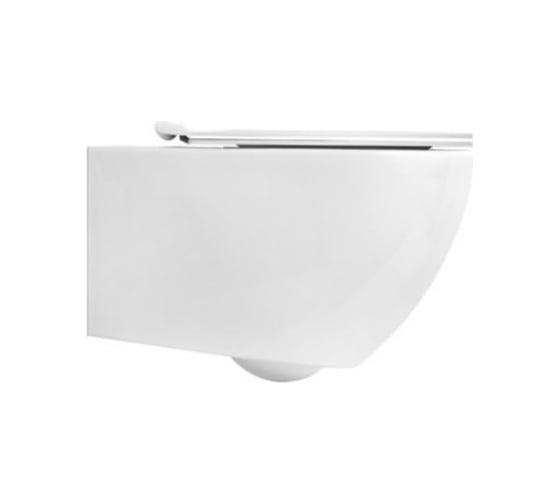 Подвесной унитаз SIMAS TREVI "Rimless" размер 56x37 цвет белый TR 18 bia