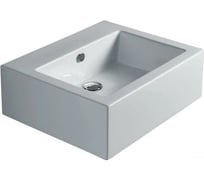 Раковина SIMAS FROZEN накладная или подвесная, 60x50x20, 1 отверстие для смесителя, цвет белый FZ 10 bia/1 hole