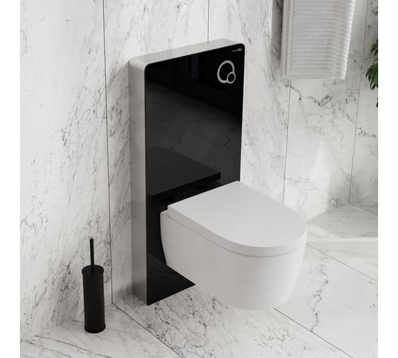 Пристенный модуль системы инсталляции для унитазов WasserKraft Naab 86TLT.040.PE.BL