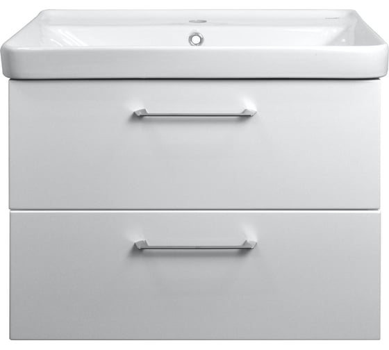 Комплект Azario тумба ника 80 810x470x560 подвесная, с раковиной monte tx 80 cs  00080145