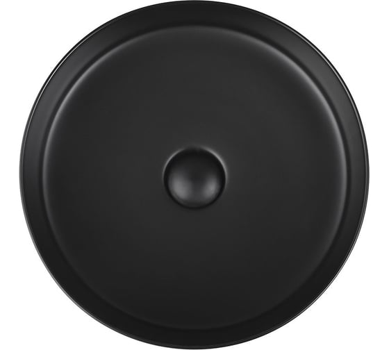 Керамическая раковина VINCE A400x400x120, накладная, цвет матовый черный VBS-216MB