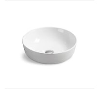 Керамическая раковина VINCEA 415x415x130, накладная, цвет белый VBS-104