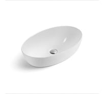 Керамическая раковина VINCEA 610x410x145, накладная, цвет белый VBS-115