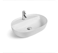 Керамическая раковина VINCEA 600x400x135, накладная, цвет белый VBS-122