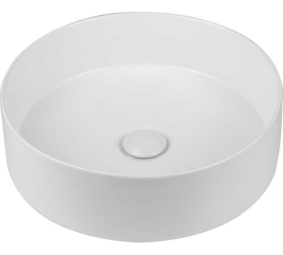 Керамическая раковина VINCE A405x405x130, накладная, цвет белый VBS-316 1