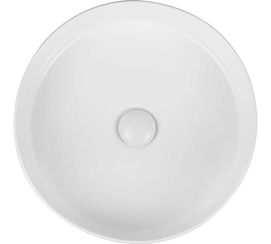 Керамическая раковина VINCEA 405x405x130, накладная, цвет белый VBS-316