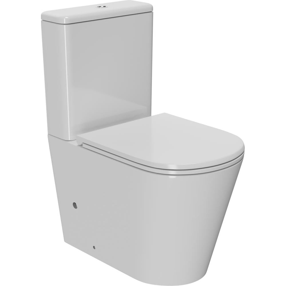 Унитаз-компакт Point виктория безободковый, сиденье микролифт PN42061 ...