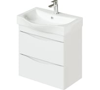 Тумба с раковиной IKA Poli 65 подвесная, 650x480x680 4657784358610