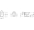 Подвесной безободковый унитаз Art&Max BARI с вихревым смывом, в комплекте с креплением AM822-V 10