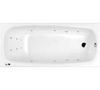 Ванна WHITECROSS Layla 180x80 "LINE" (бронза) 0102.180080.100.LINE.BR