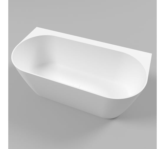 Ванна WHITECROSS Pearl B 155x78 (белый мат) искусственный камень 0215.155078.200 1