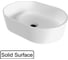 Умывальник WHITECROSS Emerald 55x37 (белый мат) искусственный камень 0704.055037.200 1