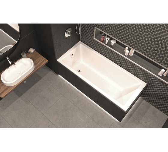 Ванна WHITECROSS Wave Slim 170x70 акрил 0111.170070.100