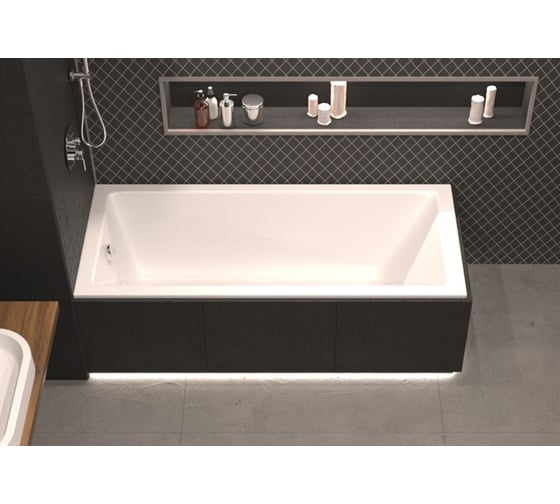 Ванна WHITECROSS Wave Slim 170x70 акрил 0111.170070.100