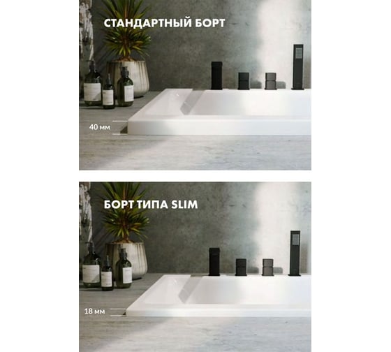 Ванна WHITECROSS Wave Slim 170x70 акрил 0111.170070.100