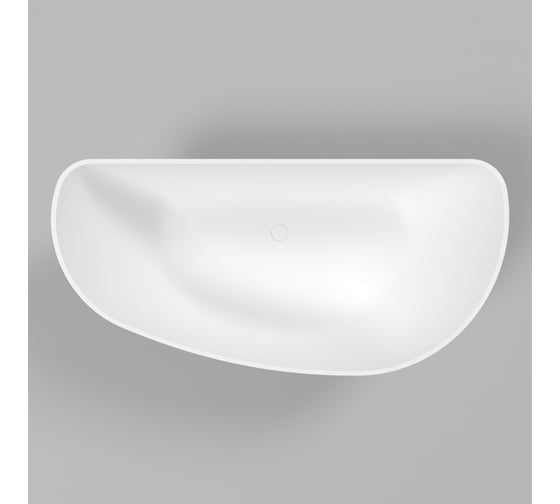 Ванна WHITECROSS Topaz 170x80 (белый мат) искусственный камень 0212.170080.200