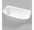 Ванна WHITECROSS Pearl A 155x80 (белый глянец) искусственный камень 0214.155080.100 1