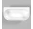 Ванна WHITECROSS Pearl B 155x78 (белый глянец) искусственный камень 0215.155078.100 2