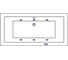 Ванна WHITECROSS Savia Duo 170x80 "SOFT" (хром) 0103.170080.100.SOFT.CR 5