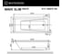 Ванна WHITECROSS Wave Slim 160x70 "SOFT" (хром) 0111.160070.100.SOFT.CR 7
