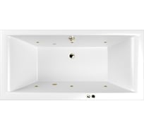 Ванна WHITECROSS Savia Duo 170x80 "SOFT" (бронза) 0103.170080.100.SOFT.BR