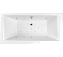 Ванна WHITECROSS Savia Duo 170x80 "RELAX" (бронза) 0103.170080.100.RELAX.BR