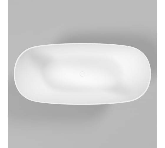 Ванна WHITECROSS Onyx C 160x75 (белый мат) искусственный камень 0206.160075.200