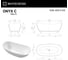 Ванна WHITECROSS Onyx C 160x75 (белый мат) искусственный камень 0206.160075.200 7