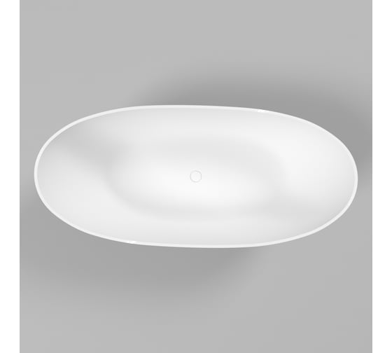 Ванна WHITECROSS Ruby 170x75 (белый мат) искусственный камень 0202.170075.200