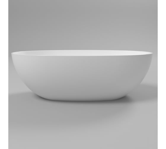 Ванна WHITECROSS Diamond 170x87 (белый глянец) искусственный камень 0201.170087.100
