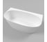 Ванна WHITECROSS Pearl A 155x80 (белый мат) искусственный камень 0214.155080.200 1