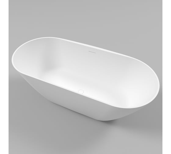 Ванна WHITECROSS Coral X 170x77 (белый мат) искусственный камень 0203.170077.200 1