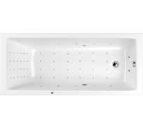 Ванна WHITECROSS Wave Slim 170x75 "NANO" (хром) 0111.170075.100.NANO.CR