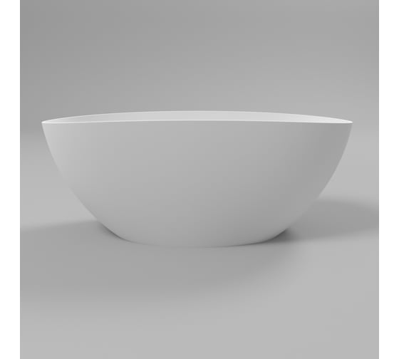 Ванна WHITECROSS Onyx A 160x75 (белый мат) искусственный камень 0204.160075.200