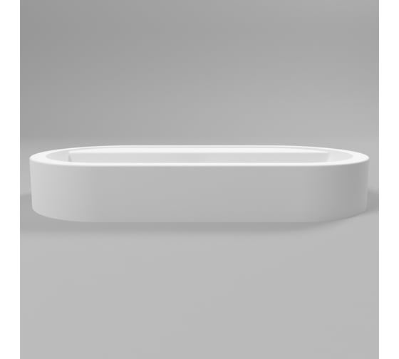 Умывальник WHITECROSS Malachite F 70x35 см, белый матовый, искусственный камень 0726.070035.200