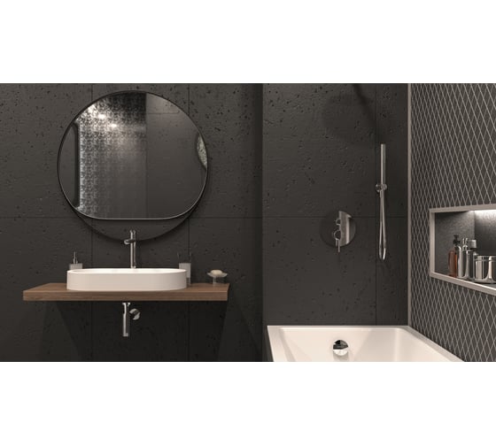 Умывальник WHITECROSS Malachite D 70x35 см, белый матовый, искусственный камень 0724.070035.200