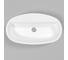 Умывальник WHITECROSS Obsidian D 65x37 см, белый матовый, искусственный камень 0736.065037.200 2