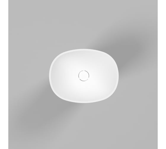 Умывальник WHITECROSS Stella 50x40 см, белый матовый, искусственный камень 0707.050040.200