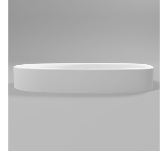 Умывальник WHITECROSS Moonstone F 70x35 см, белый матовый, искусственный камень 0732.070035.200