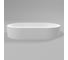 Умывальник WHITECROSS Malachite A 55x35 см, белый матовый, искусственный камень 0721.055035.200 3