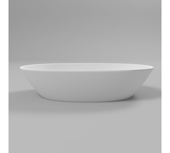 Умывальник WHITECROSS Amazon 60x35 см, белый матовый, искусственный камень 0712.060035.200