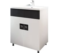 Тумба EVA GOLD Braunsy 70 с умывальником Cersanit Como 70 (комплект) УТ-00009532