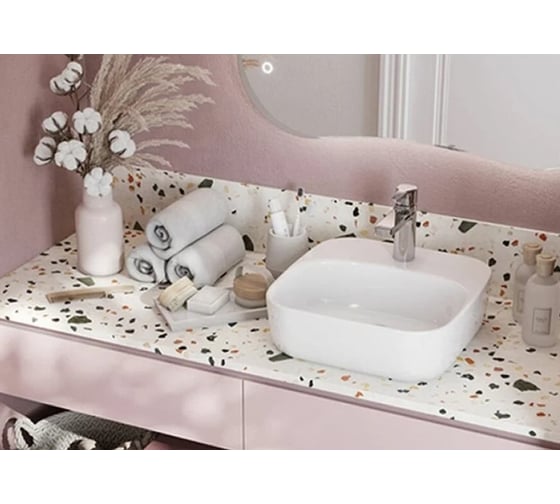 Умывальник Santek Одри 420x420 см soft 1.wh50.1.709 00000097156 1WH501709