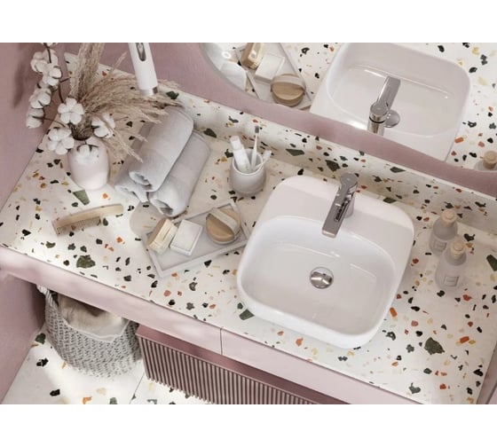 Умывальник Santek Одри 420x420 см soft 1.wh50.1.709 00000097156 1WH501709