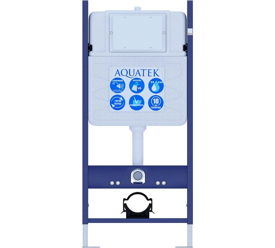Монтажная рама для подвесного унитаза Aquatek eco standart 50 ins-0000014 00000126244