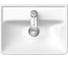 Раковина Duravit d-neo 450x335 мм, навесная 0738450041 00000090439 3