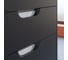Тумба с раковиной для ванной Uperwood Modul_65 см, подвесная, матовая, черная 393020549 10