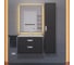 Тумба с раковиной для ванной Uperwood Modul_65 см, подвесная, матовая, черная 393020549 11