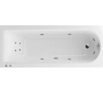 Ванна EXCELLENT ACTIMA Aurum 180x80 "HYDRO+" (хром) WAAC.AUR18.HYDRO+.CR