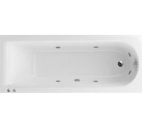 Ванна EXCELLENT ACTIMA Aurum Slim 180x80 "HYDRO" (хром) WAAC.AUR18S.HYDRO.CR